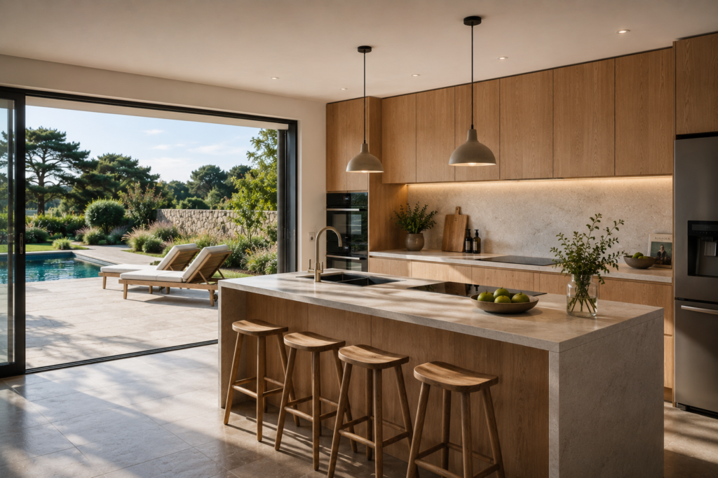 cuisine moderne creation finistere
